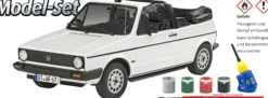 Revell 05636 Geschenkset 50 Jahre VW Golf 1 | Auto Bausatz 1:24