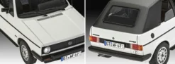 Revell 05636 Geschenkset 50 Jahre VW Golf 1 | Auto Bausatz 1:24