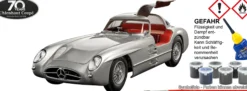 Revell 05633 Geschenkset Mercedes-Benz 300 SLR 70. Jahrestag | Auto Bausatz 1:24