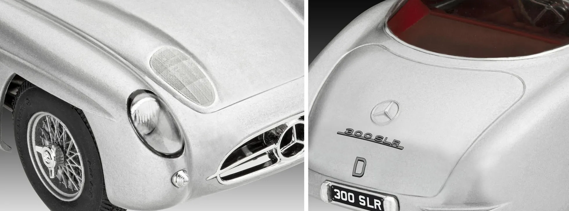 Revell 05633 Geschenkset Mercedes-Benz 300 SLR 70. Jahrestag | Auto Bausatz 1:24
