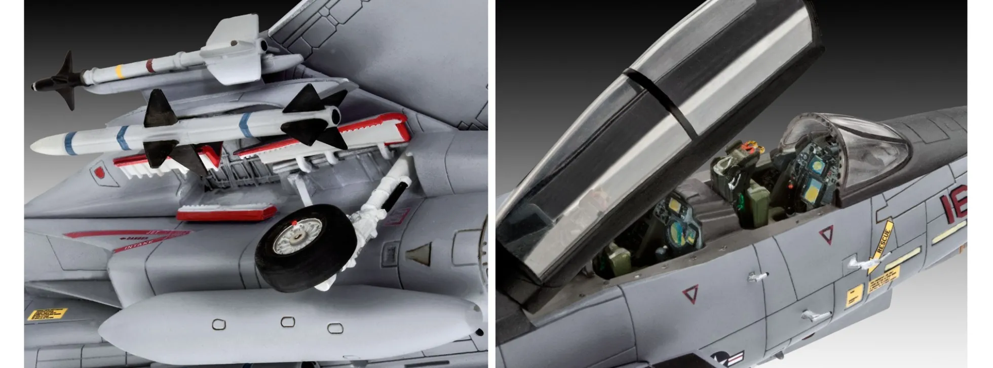 Revell 03960 Grumman F-14D Super Tomcat | Flugzeug Bausatz 1:72