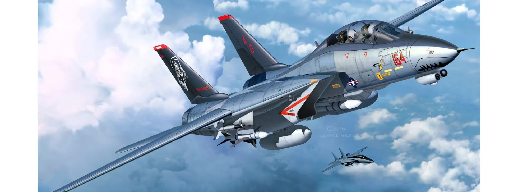 Revell 03960 Grumman F-14D Super Tomcat | Flugzeug Bausatz 1:72