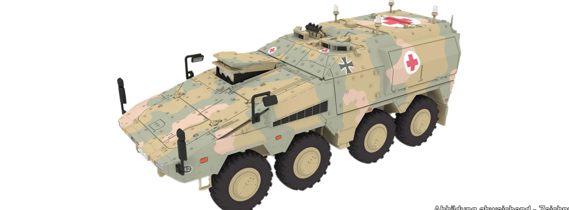 Revell 03362 GTK Boxer sg.San.Kfz. | Panzer Bausatz 1:72