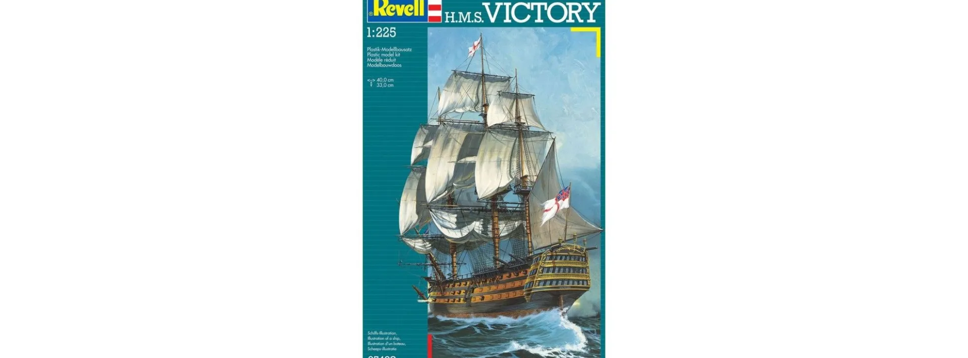 Revell 05408 H.M.S. Victory | Segelschiff Bausatz 1:225