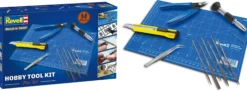 Revell 39640 Hobby Tool Kit Pro | 14-teiliges Set | Modellbau-Werkzeug