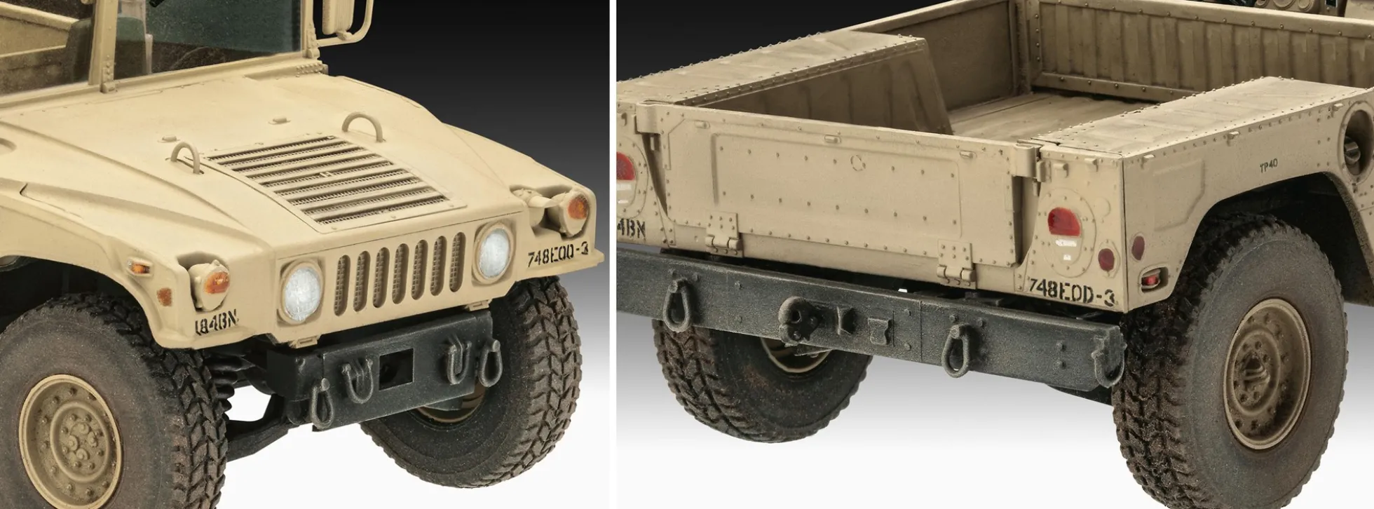 Revell 03366 Humvee 7A2 | Militär Bausatz 1:35