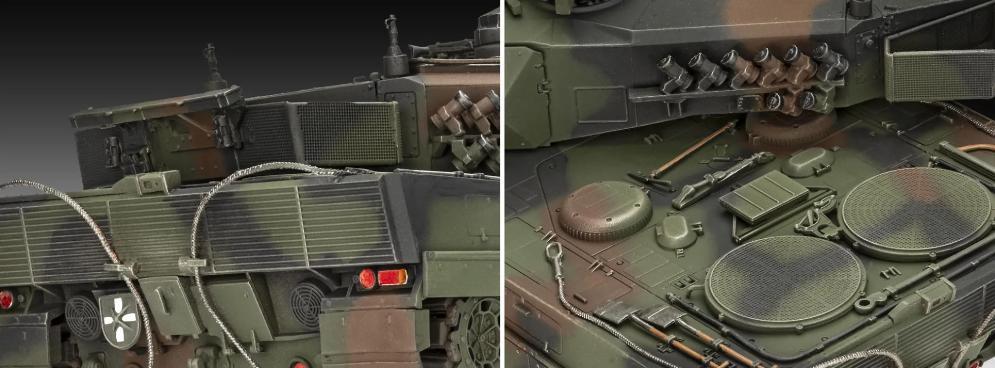 Revell 05631 70 Jahre Bundeswehr Leopard 2 A6A2 | Exclusive Edition | Panzer Bausatz 1:35