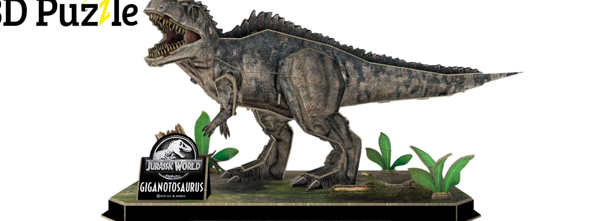 Revell 00245 Jurassic World Giganotosaurus | 3D-Puzzle | 60 Teile | ab 10 Jahren