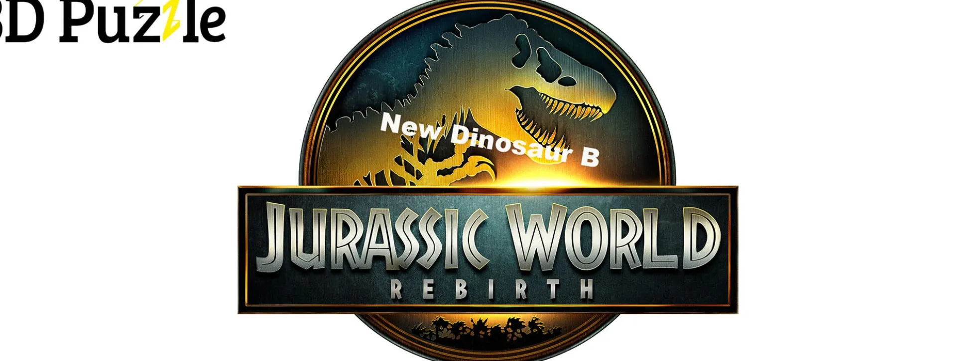 Revell 00246 Jurassic World Rebirth New Dinosaur B | 3D-Puzzle | 45 Teile | ab 10 Jahren