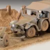 Revell 03344 Krupp Protze KFZ 69 mit 3,7cm PaK | Geschütz Bausatz 1:76