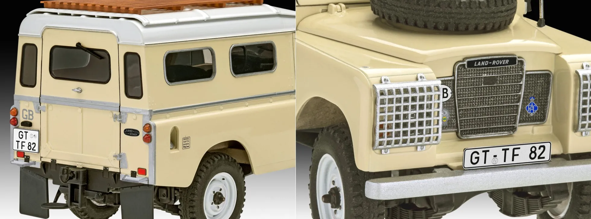 Revell 07056 Land Rover Series III LWB 109 | Auto Bausatz 1:24