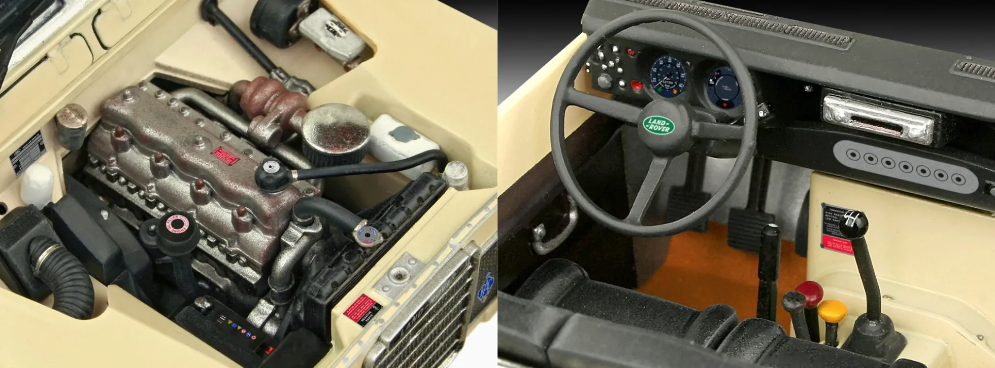 Revell 07056 Land Rover Series III LWB 109 | Auto Bausatz 1:24