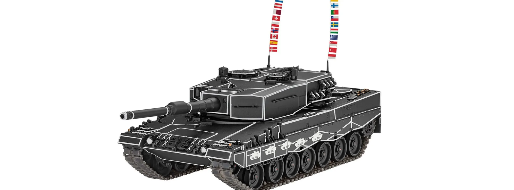 Revell 03368 Leopard 2A4 Special Decoration 40. Jubiläum | Militär Bausatz 1:35