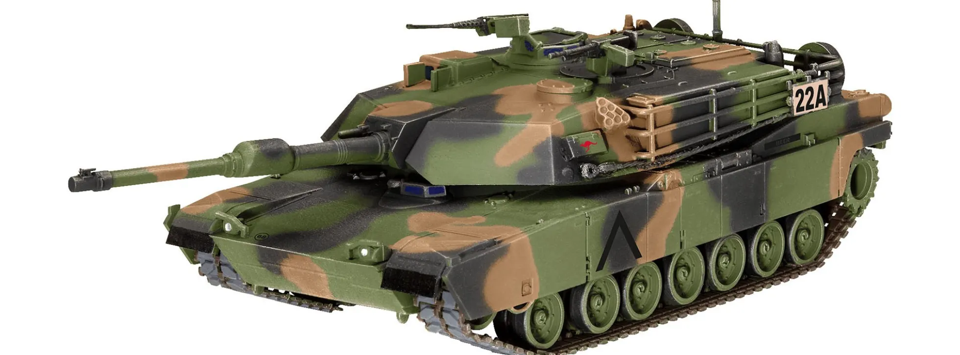 Revell 03346 M1A1 AIM / M1A2 Abrams | Militär Bausatz 1:72