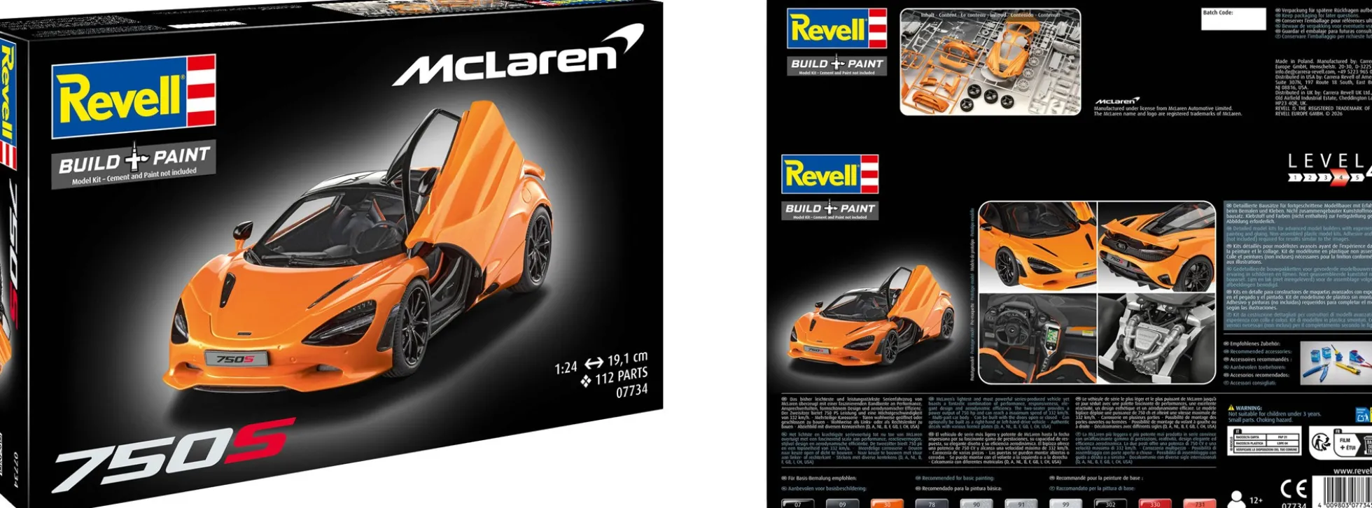 Revell 07734 McLaren 750S | Auto Bausatz 1:24