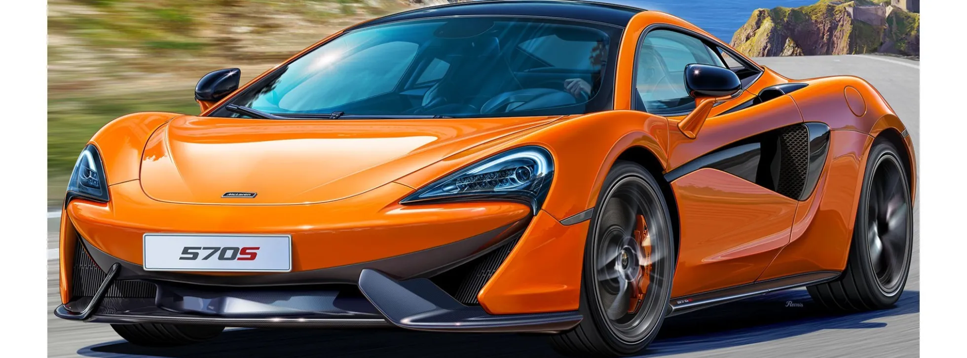 Revell 07051 McLaren 570S | Auto Bausatz 1:24