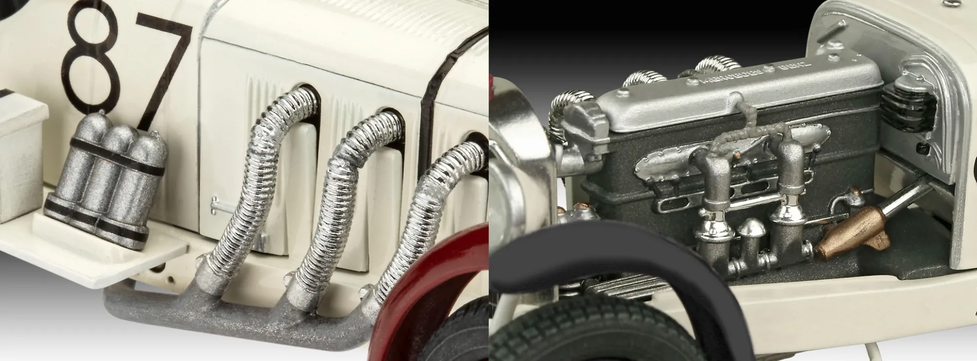 Revell 07737 Mercedes-Benz SSKL | Auto Bausatz 1:32