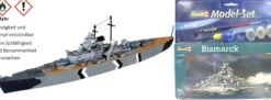 Revell 65802 Model Set Bismarck Schlachtschiff Bausatz 1:1200