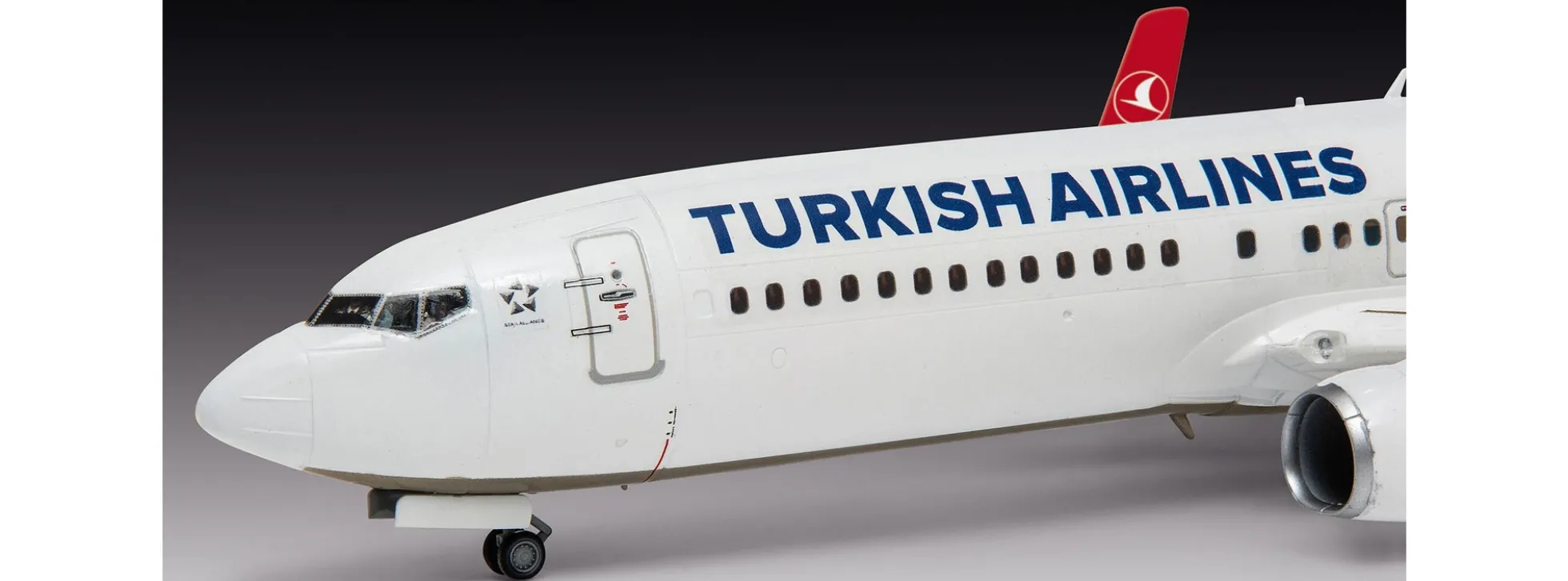 Revell 63772 Model Set Boeing 737-800 Turkish Airlines | Flugzeug Bausatz 1:144