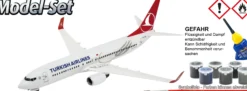 Revell 63772 Model Set Boeing 737-800 Turkish Airlines | Flugzeug Bausatz 1:144