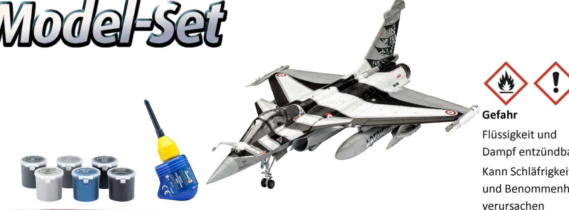 Revell 63901 Model Set Dassault Aviation Rafale C | Flugzeug Bausatz 1:48