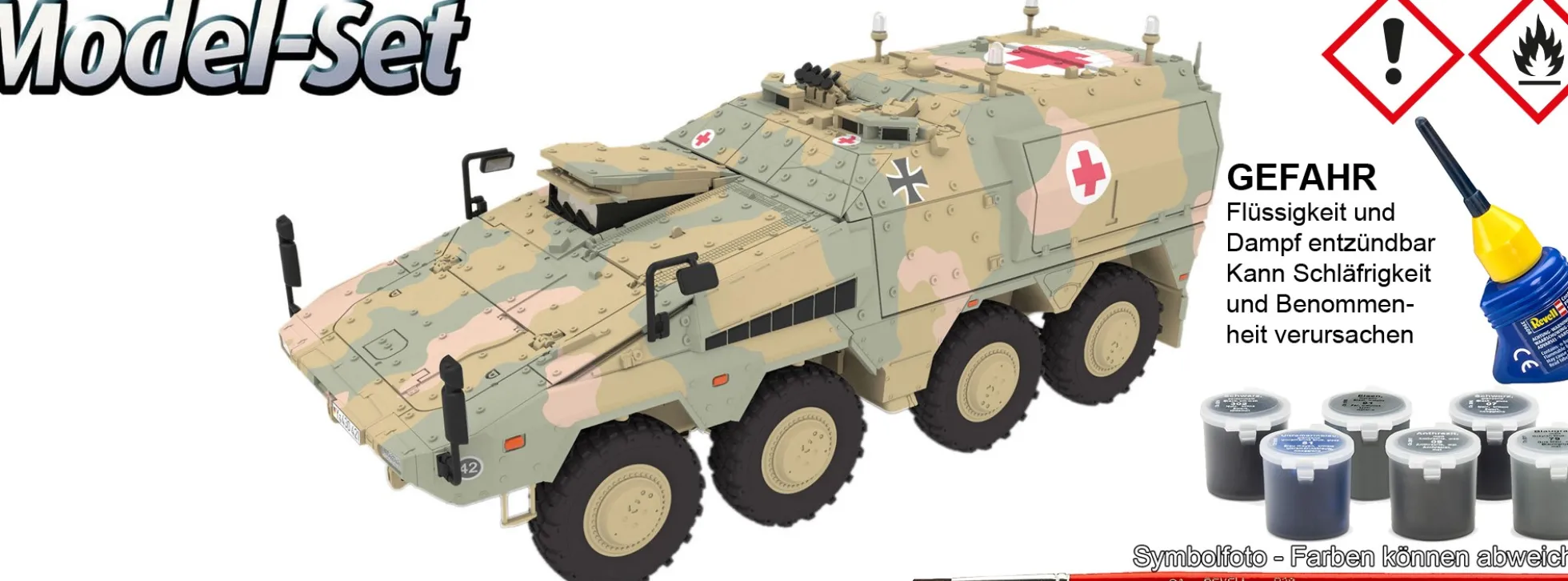 Revell 63362 Model Set GTK Boxer sg.San.Kfz. | Panzer Bausatz 1:72