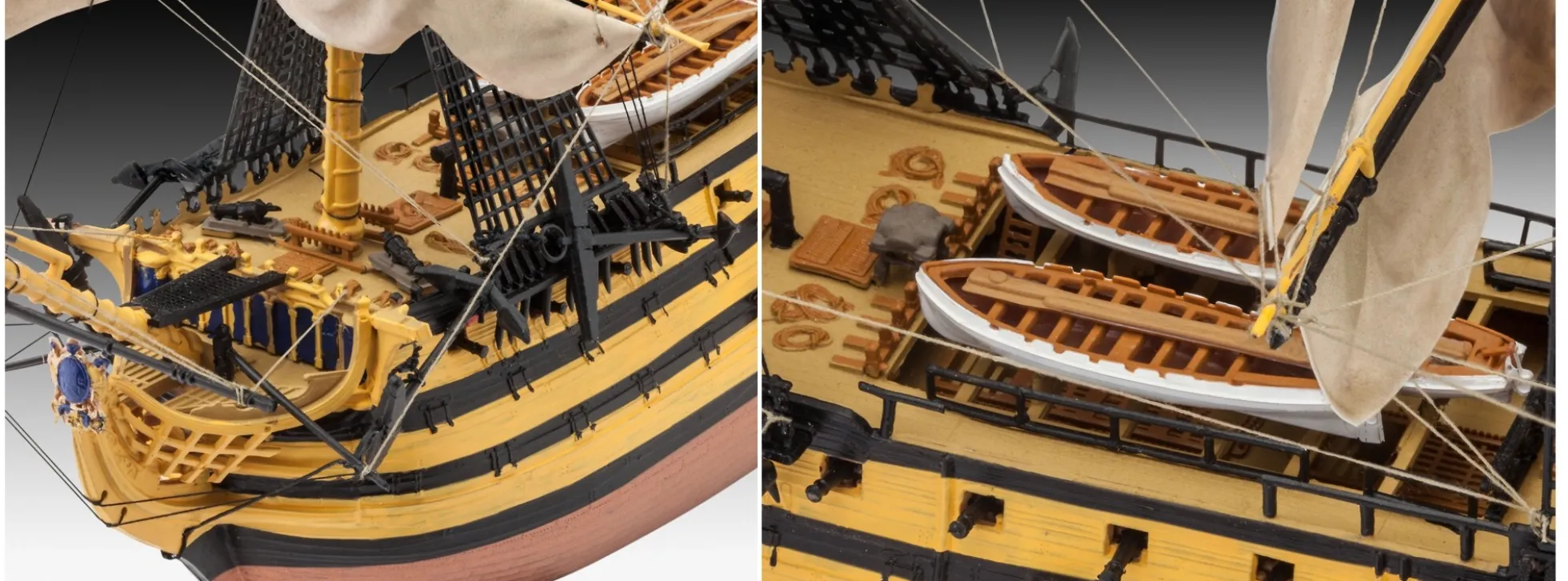 Revell 65408 Model Set HMS Victory | Segelschiff Bausatz 1:225