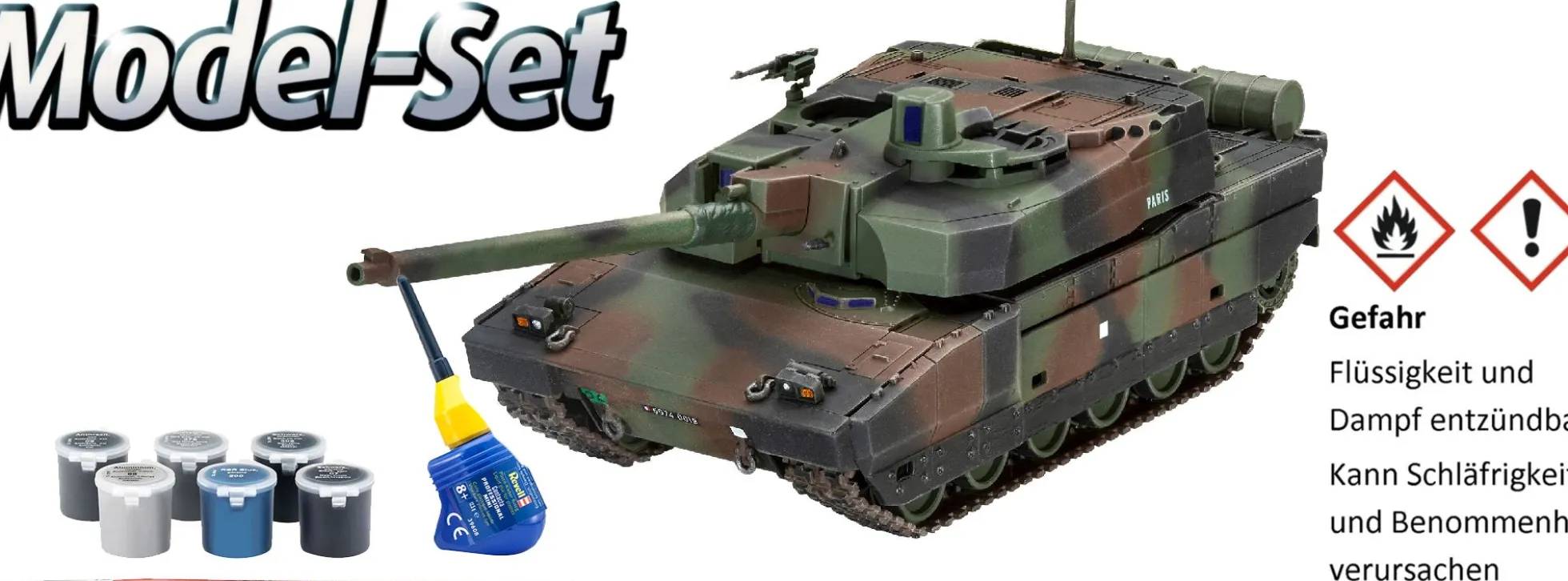 Revell 63341 Model Set Leclerc T.5 | Panzer Bausatz 1:72