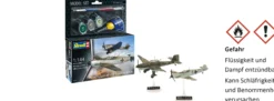 Revell 63770 Model Set Messerschmitt Bf 109E und Junkers Ju87B | Flugzeug Bausatz 1:144