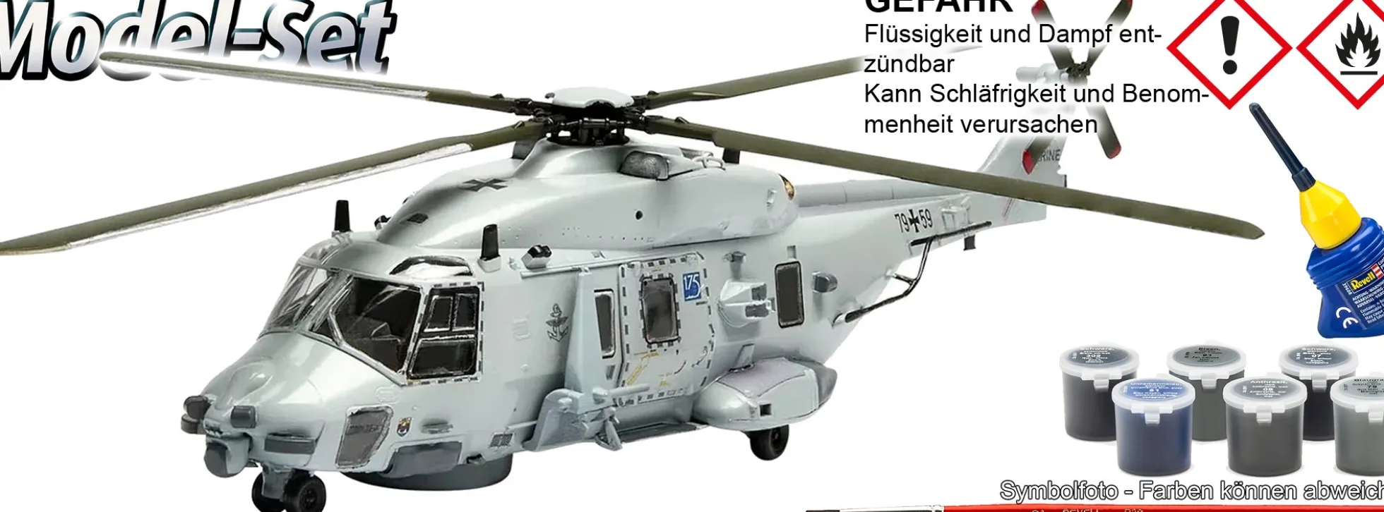 Revell 63784 Model Set NH90 NFH Marine | Hubschrauber Bausatz 1:72