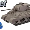 Revell 63290 Model Set Sherman M4A1 | Panzer Bausatz 1:72