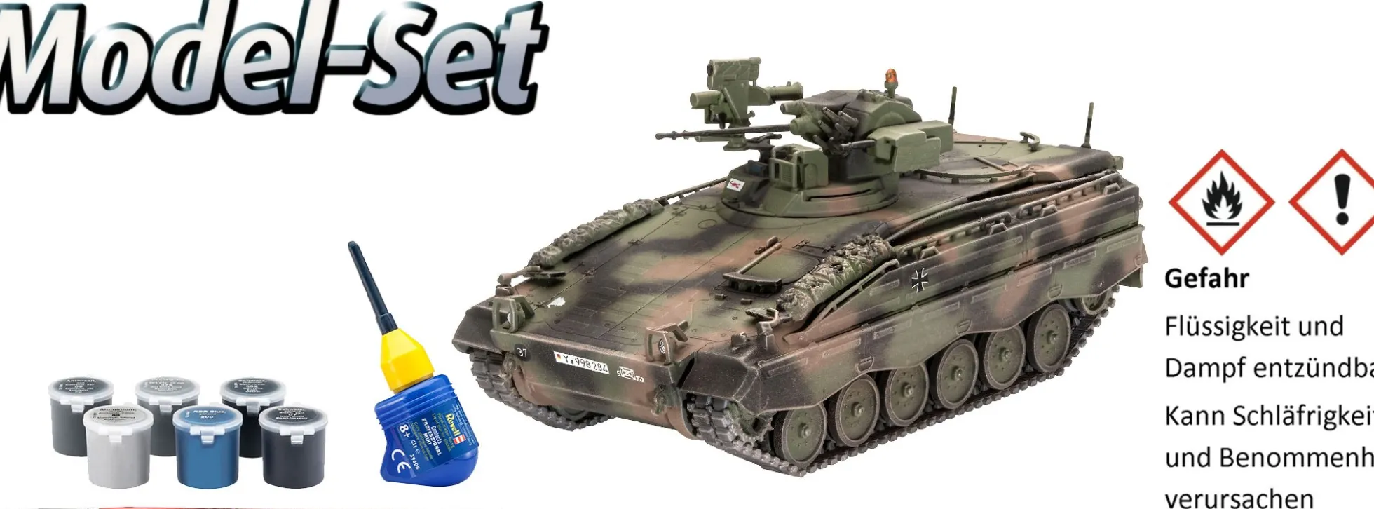 Revell 63326 Model Set Spz Marder 1A3 | Panzer Bausatz 1:72