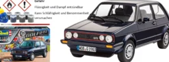 Revell 05694 Model-Set VW Golf 1 GTI Pirelli | Auto Bausatz 1:24