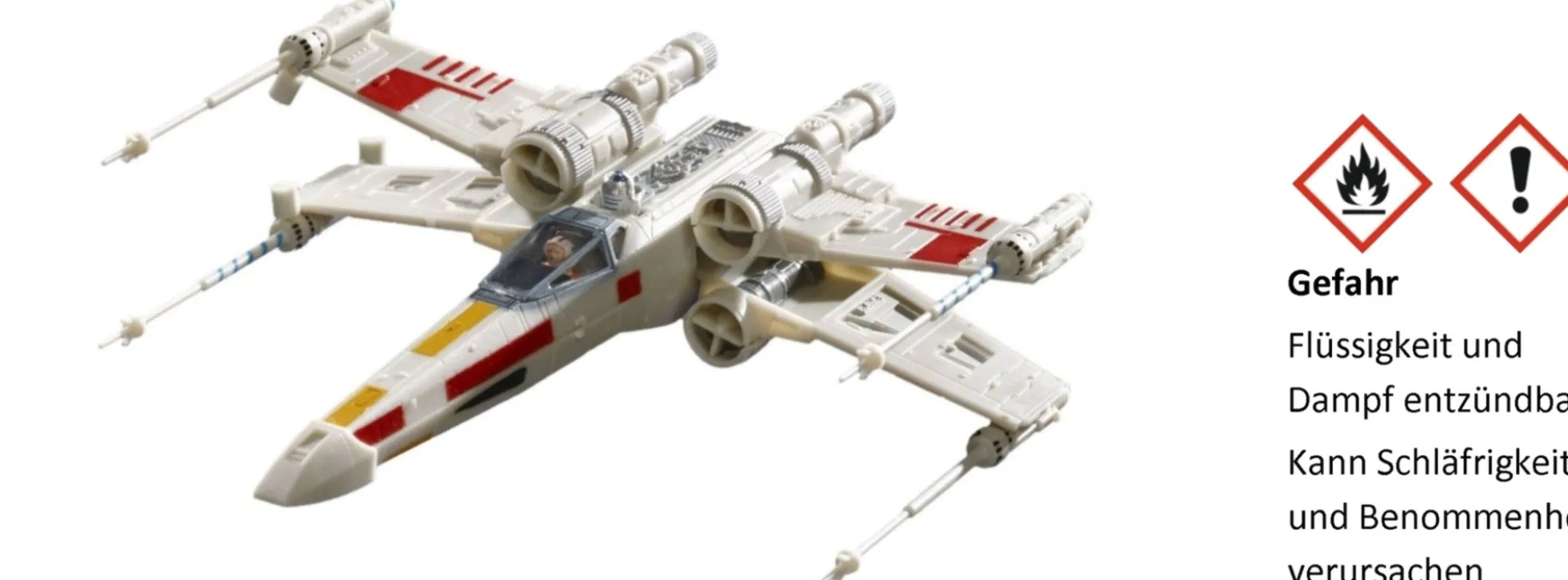 Revell 63601 Model-Set X-Wing Fighter | Raumschiff Bausatz 1:112