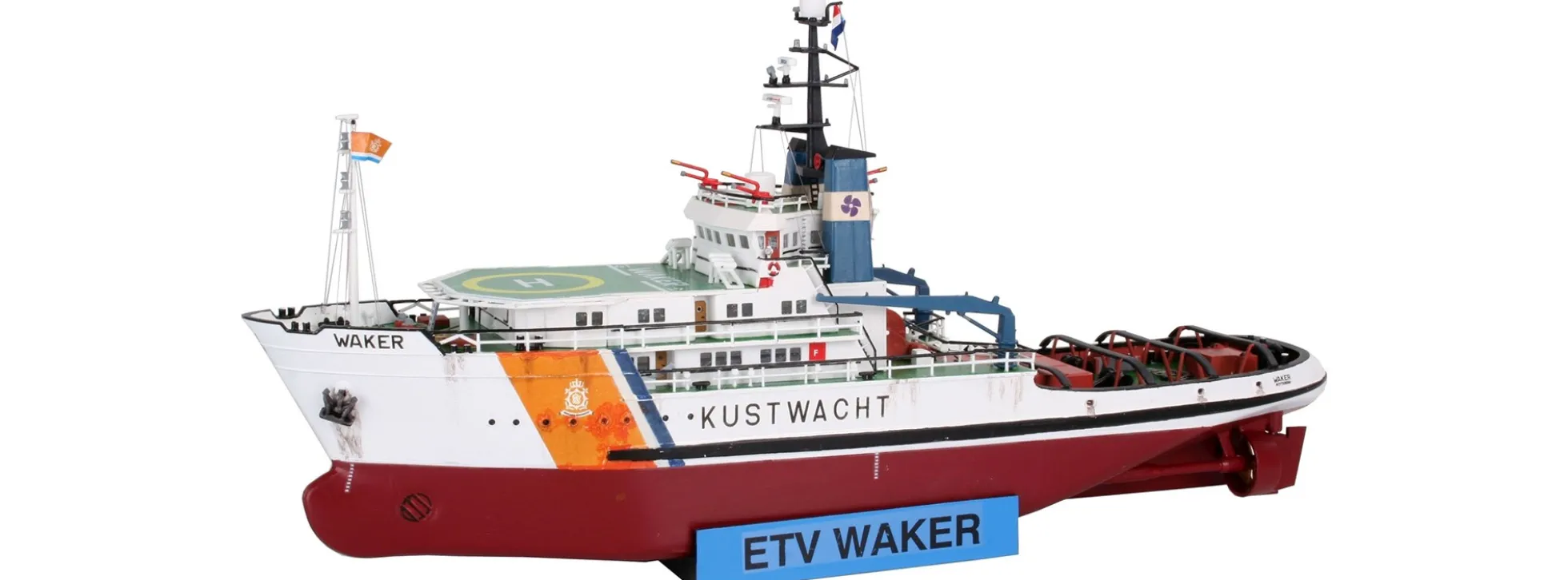 Revell 05240 Netherlands Coast Guard ETV Waker | Schiffsmodell Bausatz 1:200