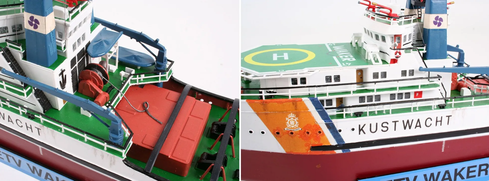 Revell 05240 Netherlands Coast Guard ETV Waker | Schiffsmodell Bausatz 1:200