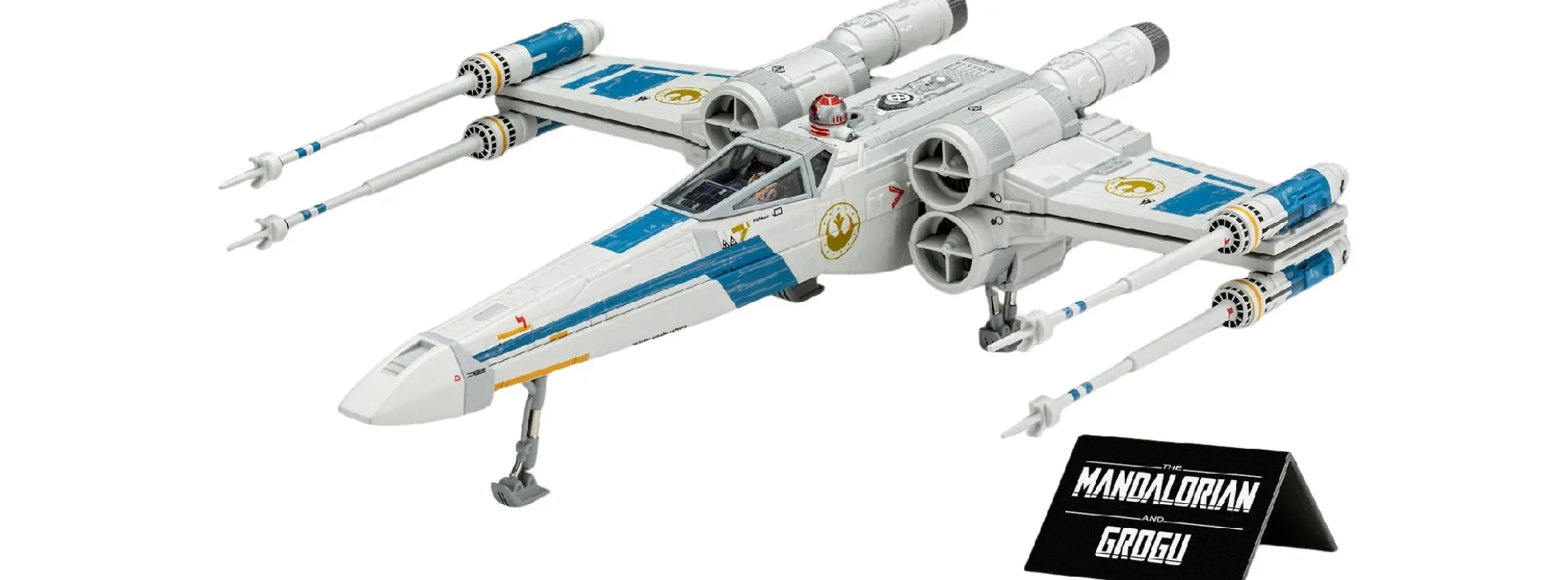 Revell 06791 New Republic X-Wing Fighter - The Mandalorian and Grogu | Raumschiff Bausatz 1:57