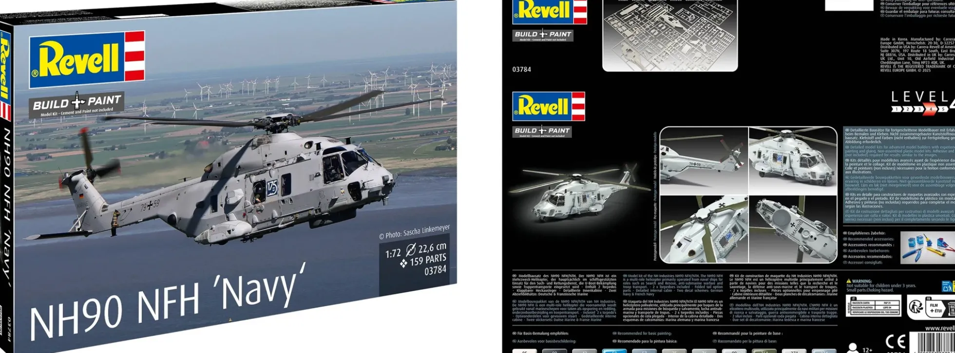 Revell 03784 NH90 NFH Marine | Hubschrauber Bausatz 1:72