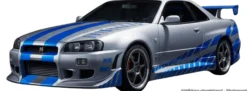 Revell 07754 Nissan Skyline GT-R 1999 Brians Auto aus Fast+Furious | Click System Auto Bausatz 1:16