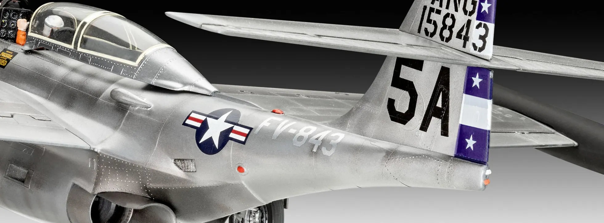 Revell 05650 Northrop F-89 Scorpion Geschenkset 75th Anniversary | Flugzeugmodell Bausatz 1:48