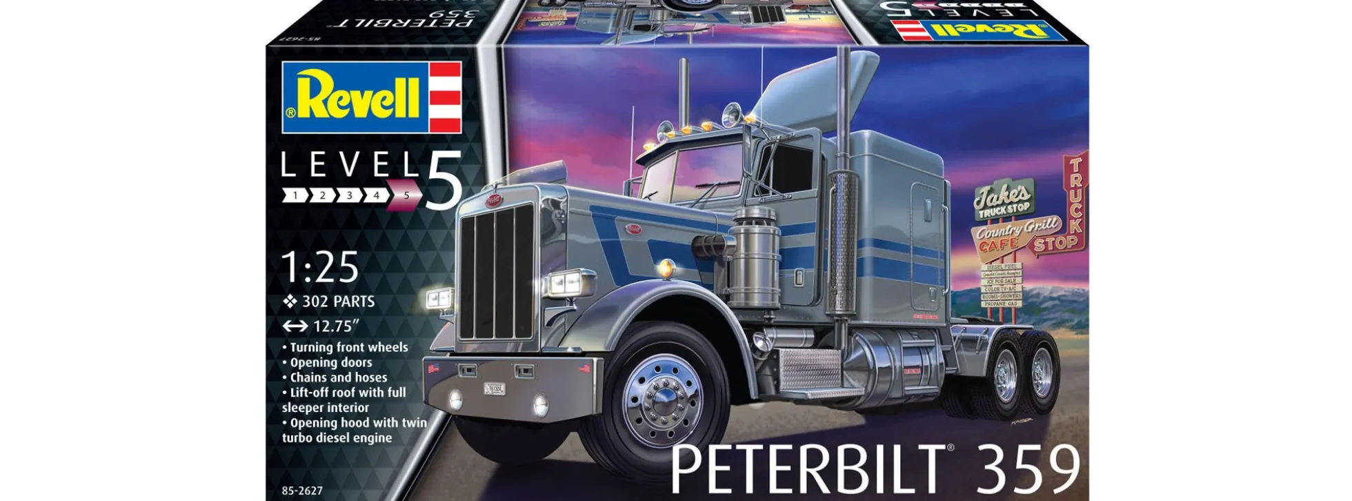 Revell 12627 Peterbilt 359 | LKW Bausatz 1:25