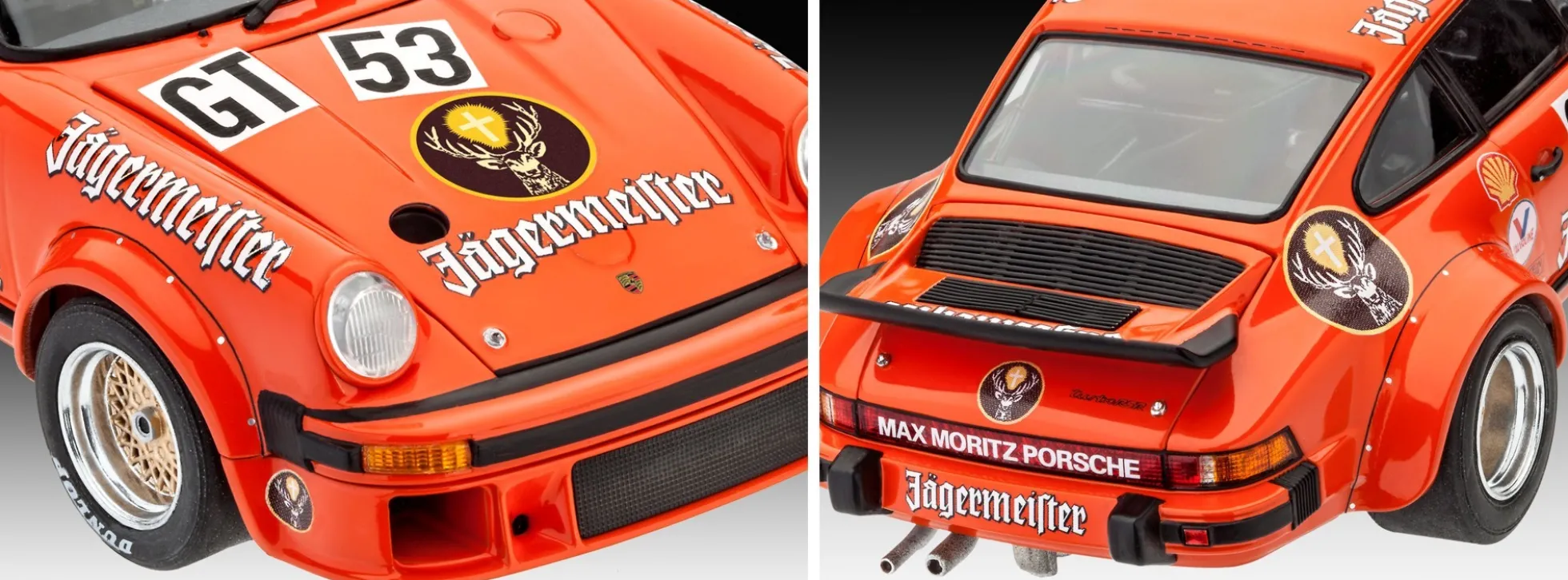 Revell 07031 Porsche 934 RSR Jägermeister | Auto Bausatz 1:24