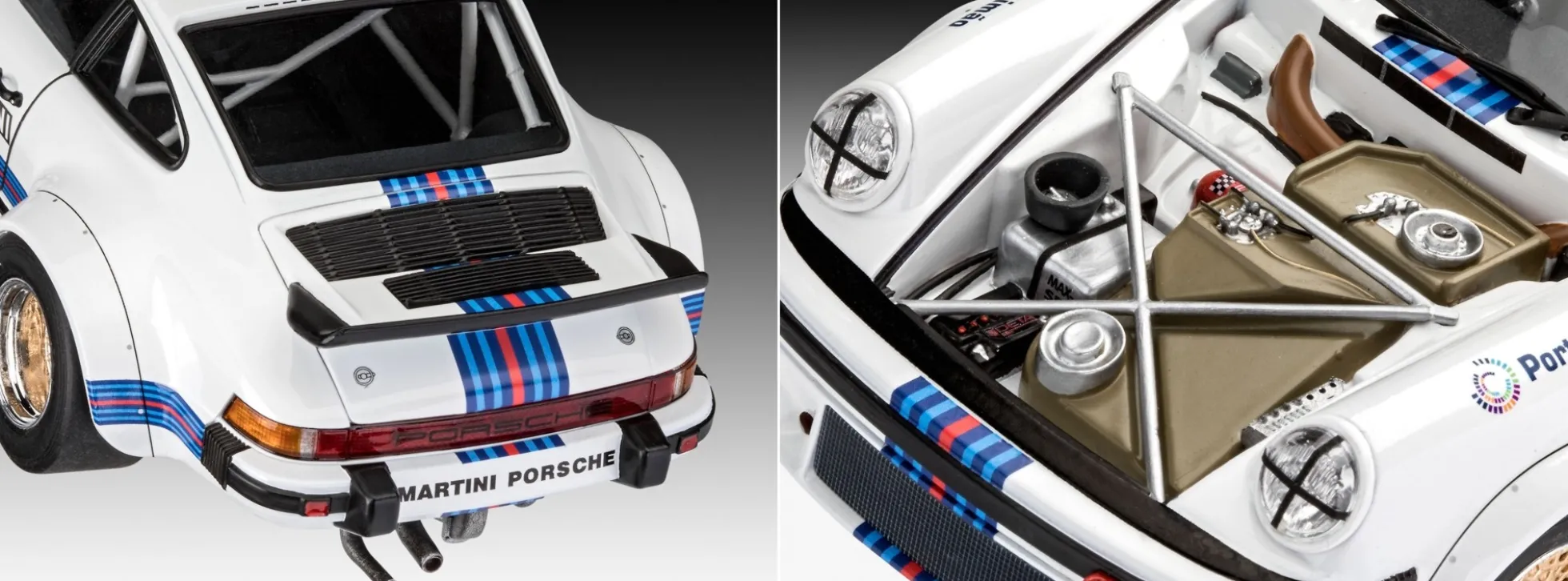Revell 07685 Porsche 934 RSR Martini | Auto Bausatz 1:24