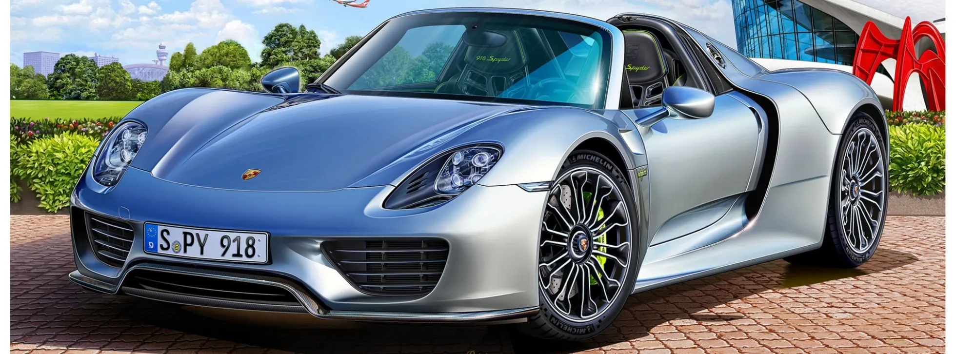 Revell 07026 Porsche 918 Spyder | Auto Bausatz 1:24