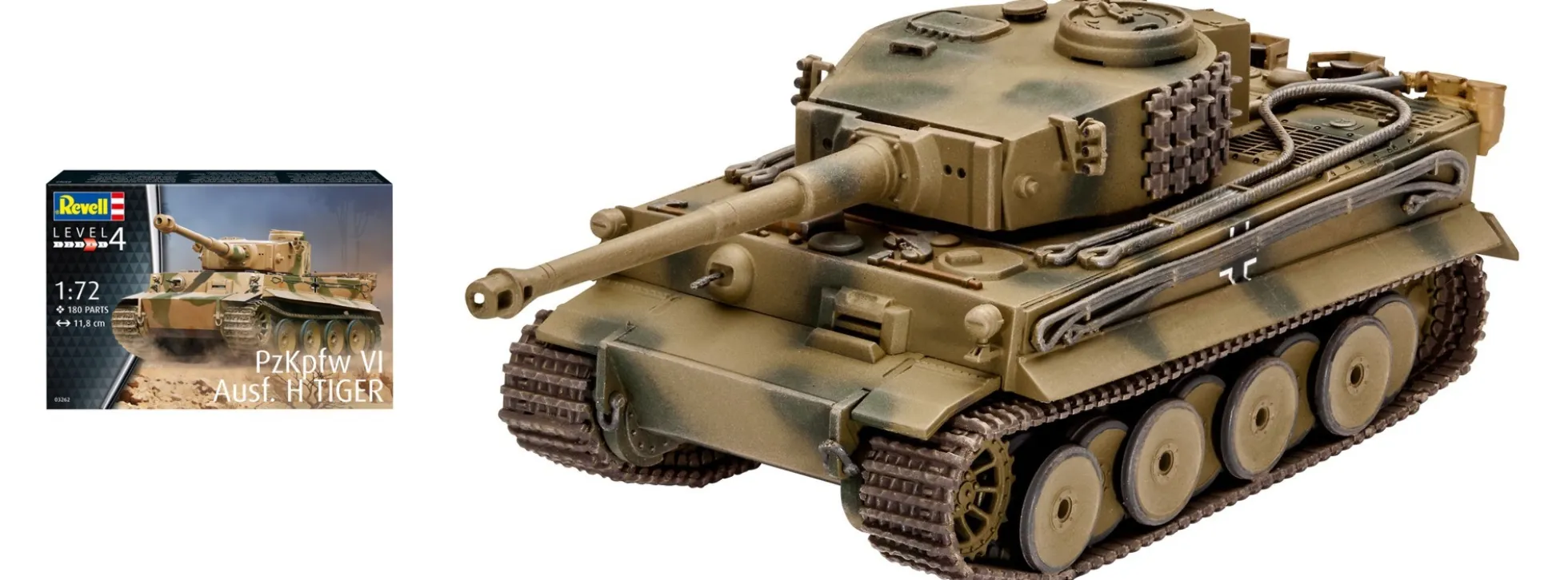 Revell 03262 PzKpfw VI Ausf H Tiger | Militär Bausatz 1:72