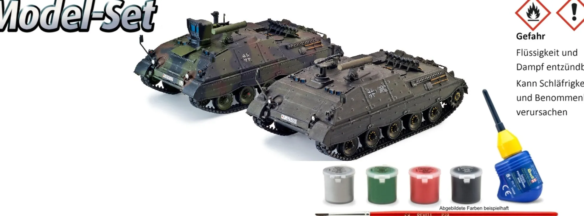 Revell 63353 Raketenjagdpanzer Jaguar 1 Model Set | Panzer Bausatz 1:35