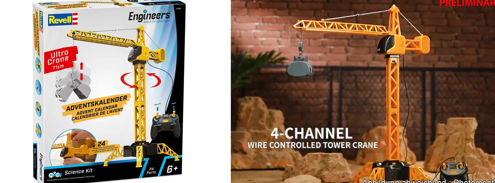 Revell 01065 Revell Engineers - Ultra Crane | Adventskalender