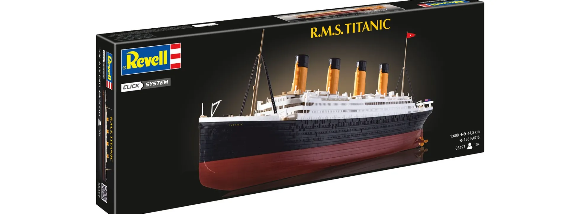Revell 05497 R.M.S. Titanic | Click System | Schiffsmodell Steckbausatz 1:600