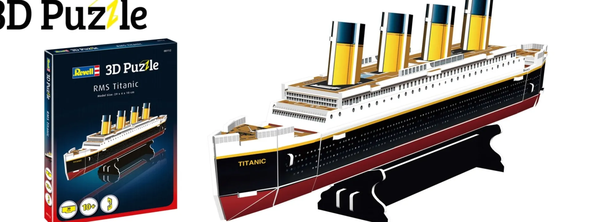 Revell 00112 RMS Titanic | 3D-Puzzle | 30 Teile | ab 10 Jahren