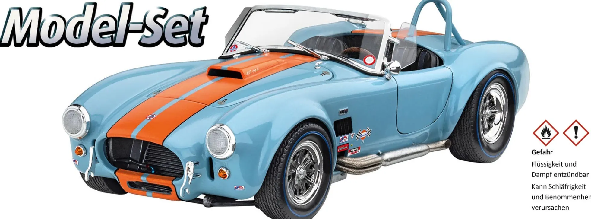 Revell 67708 Shelby Cobra 427 Model-Set | Auto Bausatz 1:24